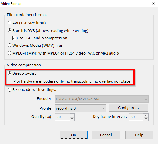 Adjust Blue Iris Priority & Background Processes: