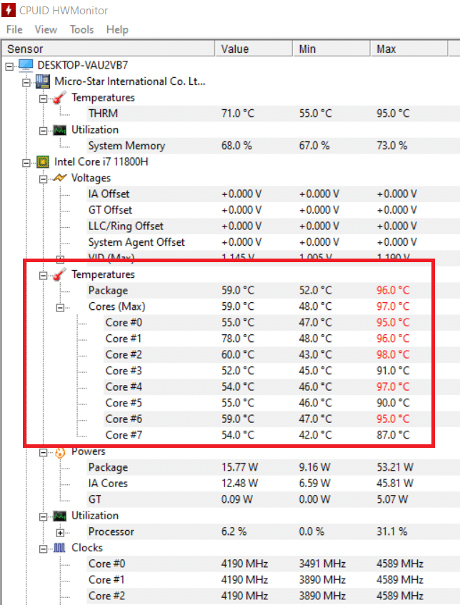 Understanding CPU Temperatures: