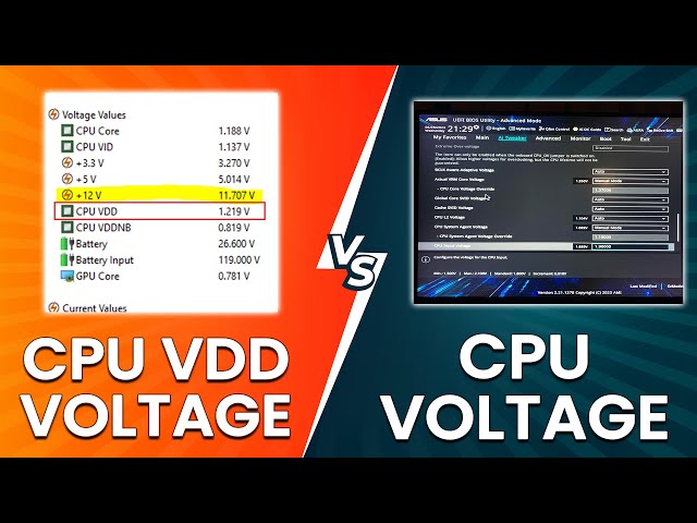 What Is CPU VDD Voltage?